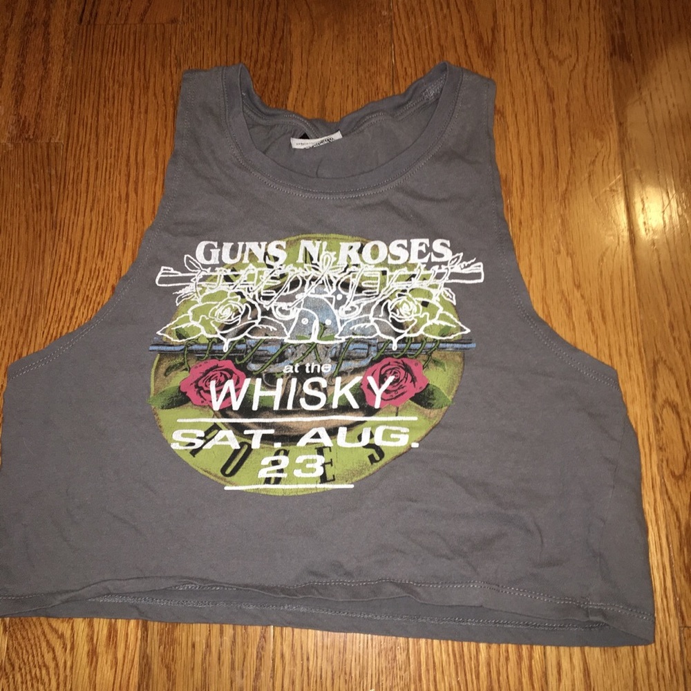 Cropped tank top